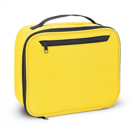 Printed Lunch Cooler Bags Yellow